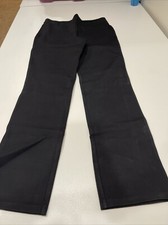 Quince Ultra-Stretch Ponte Straight Leg Pants Black M