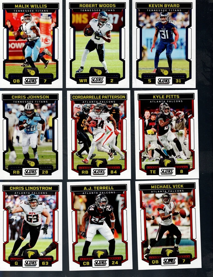 2023 SCORE  FOOTBALL COMPLETE YOUR SET 1-250 Buy MORE SAVE MORE - Image 3 of 4