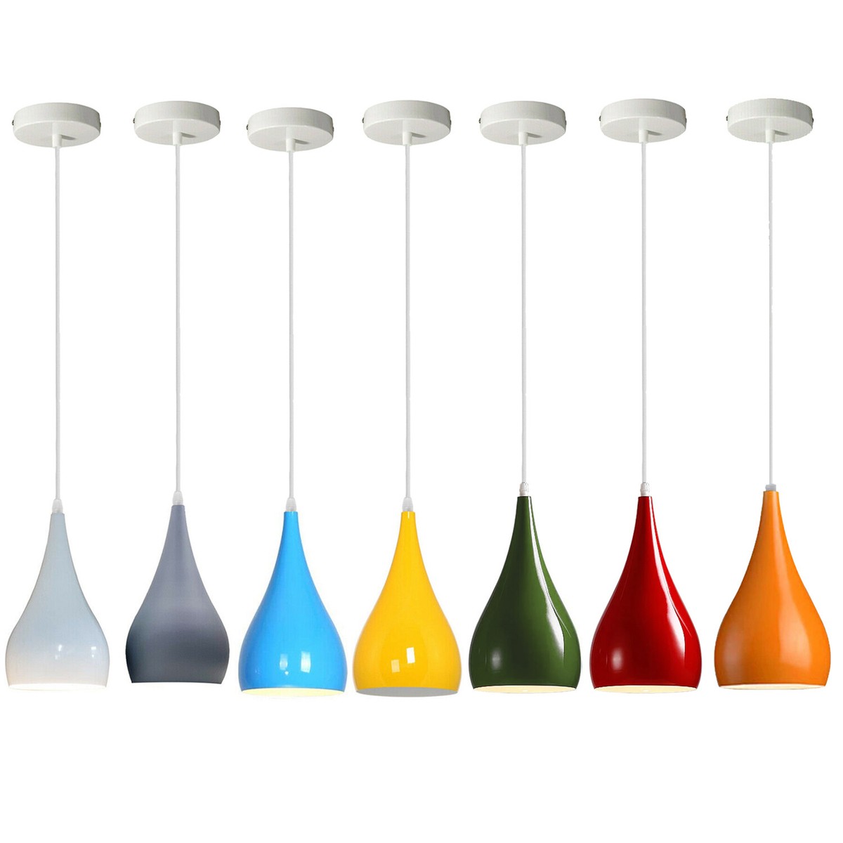 Modern Retro Industrial Style Metal Ceiling Light Shade Hanging