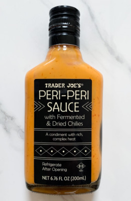Trader Joe s Peri-Peri Sauce with Fermented & Dried Chilies 6.76 oz Spicy Creamy