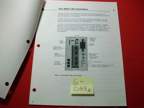 MODICON BM85 MODBUS PLUS BRIDGE/MULTIPLEXER & PROGRAMMABLE CONTROLLER GUIDES EXC - Picture 7 of 9