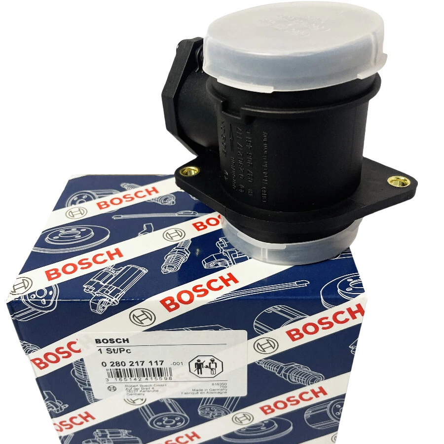 MAF Mass Air Flow Sensor 0280217117 For VW Jetta Passat Golf A4 Fiat 500 NEW Foto 3 de 4