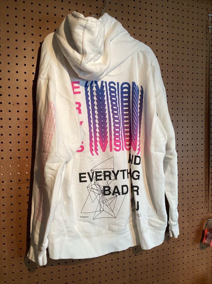 Jaden Smith ERYS SYRE MSFTSrep White Sz XL Hoodie Excellent G25 | eBay