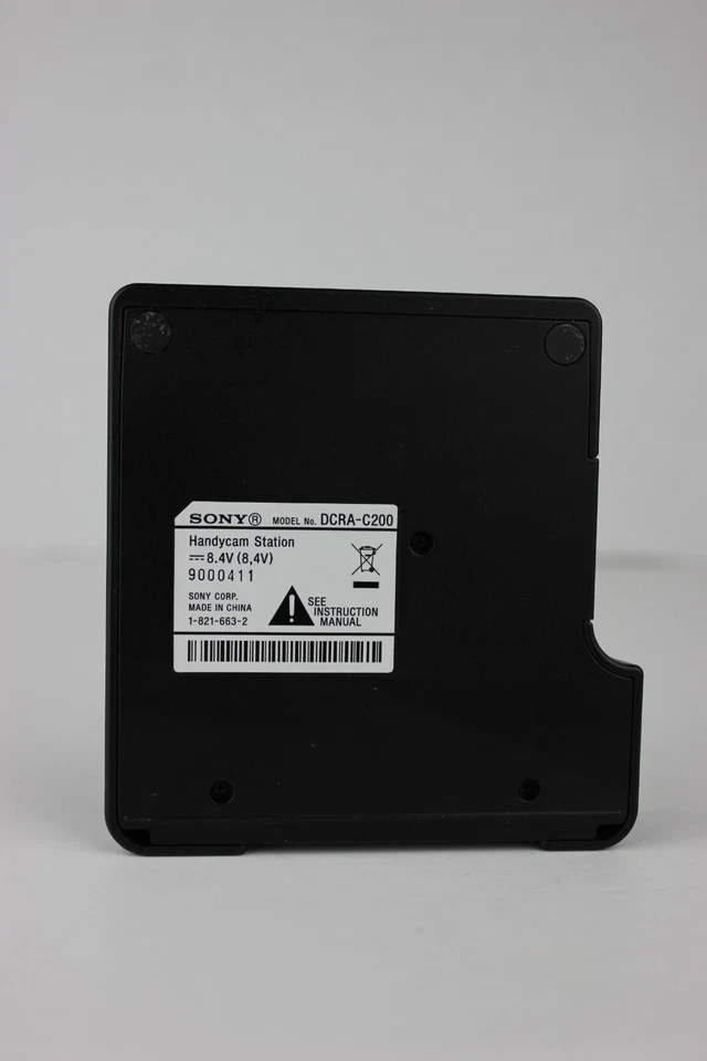 SOLO BASE SONY DCRA-C200 Handycam Station para DC-SR55 SR65 SR75 SR85 Foto 3 de 4