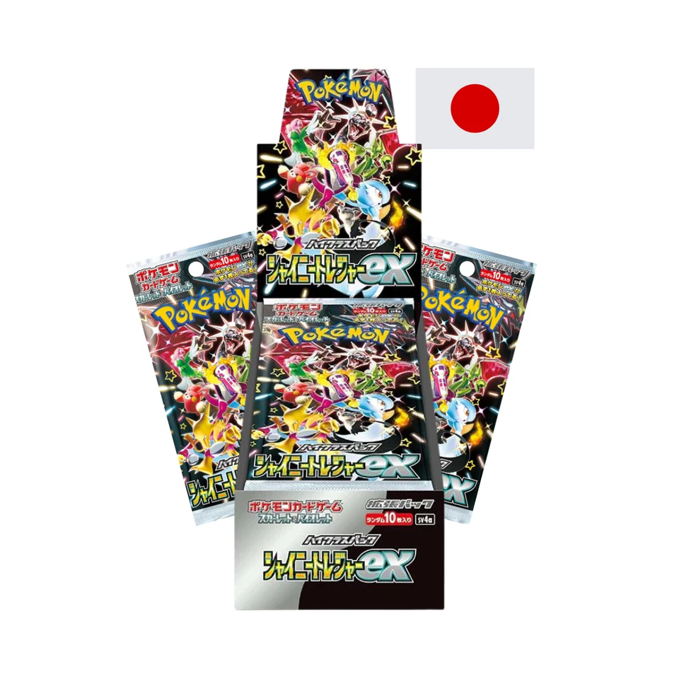 Pokemon Shiny Treasure EX Japanisch Booster Box Display Neu OVP Original SV4a