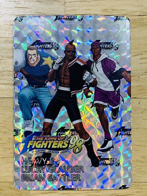 KOF 98 Card SNK HEAVY D LUCKY GLAUBER BRIAN BATTLER KOF-34 F/S | eBay