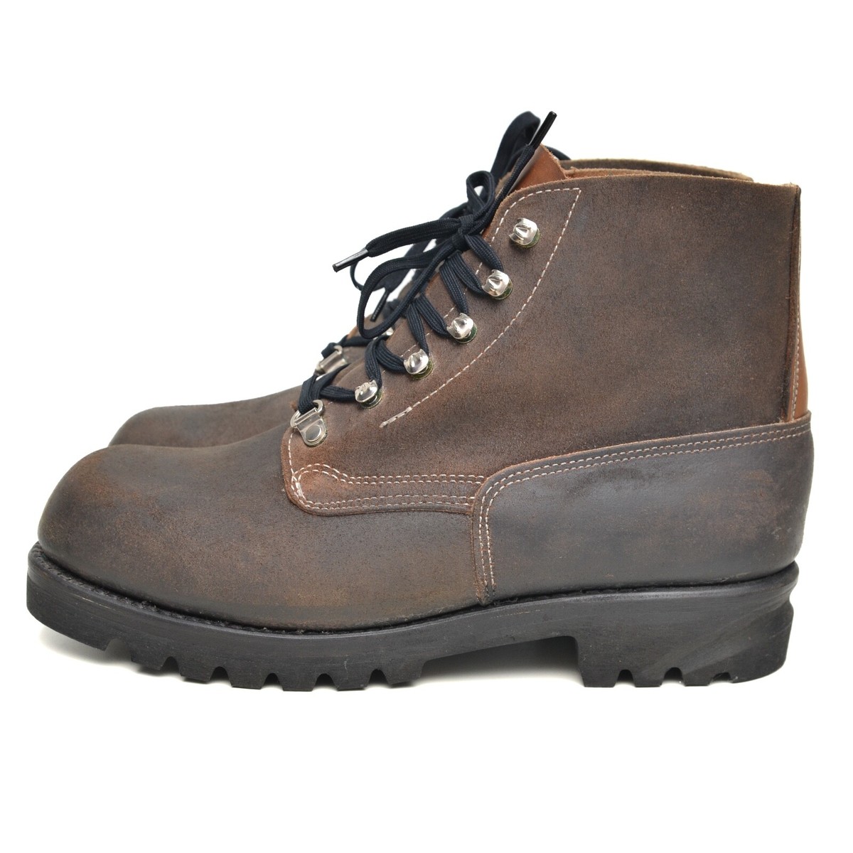 Military Surplus Swiss Army Hiking Boots Swiss Black Leather