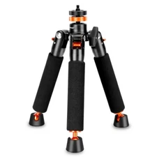 Mini Tripod Monopod Feet Universal Support Base with 1/4 & 3/8" Screw Mount