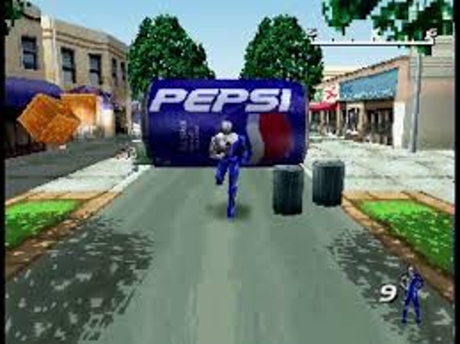 Drink Pepsiman PlayStation1 PS1 SLPS-01762 1999 NTSC-J Sony Kid