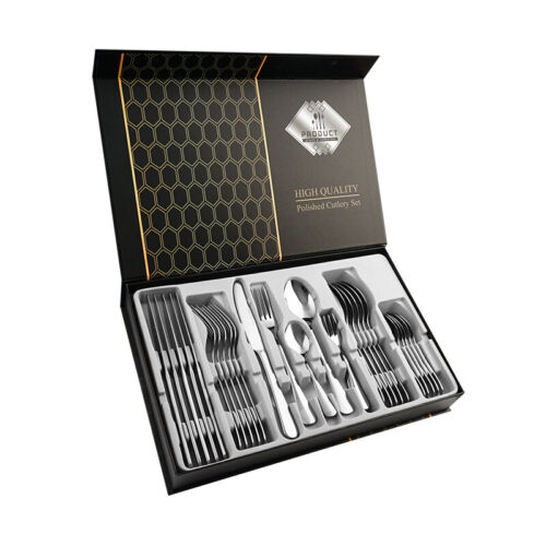 30 Cutlery Dinner Set Stainless Steel High Grade Tableware Fork Tea Spoons UK - Picture 28 of 36