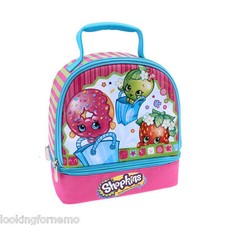 Shopkins Lunchbox Dual Compartment new with tags