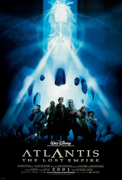 Walt Disney's Atlantis movie poster : 11 x 17 inches - The Lost Empire