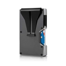 Men RFID Blocking Slim Money Clip Wallet Credit Card ID Holder Thin Minimalist