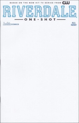Blank RIVERDALE #1 Sketch 9.4 NM ARCHIE Variant ONE-SHOT FAST