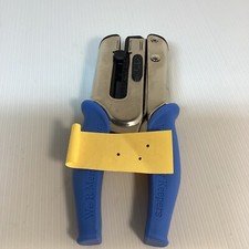 Crop-A-Dile Power Punch Hole Puncher Blue We R Memory Makers Used