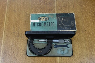 Gute gebrauchte Moore & Wright Nr. 966M 25-50mm Mikrometer, 0,01mm Teilung