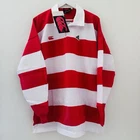 Canterbury CCC Vintage New Deadstock Long Sleeve Striped Rugby Jersey - Mens XXL
