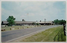 Winrock Farm Barn Petit Jean Mountain Morrilton Arkansas Road Cars 1958 Postcard