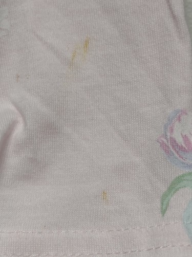 Vintage NWT Aria Nightgown House Coat Large Floral Cotton Short Sleeve Pockets - Picture 3 of 12