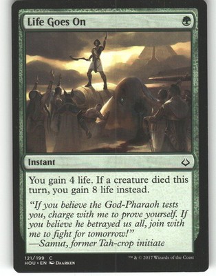 Life Goes On - Hour of Devastation - MTG - Common - #121 - NM