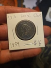 1854-P Large Cent — photo from another recent sale