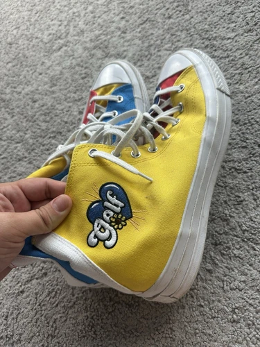 Converse x Golf Wang Chuck 70 High Top Tri-Panel Mens Size 10.5 169910c