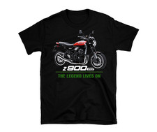 Z900 RS Legend Orange Kawsaki Motorcycle T Shirt , Sizes M to 5XL Printed in UK