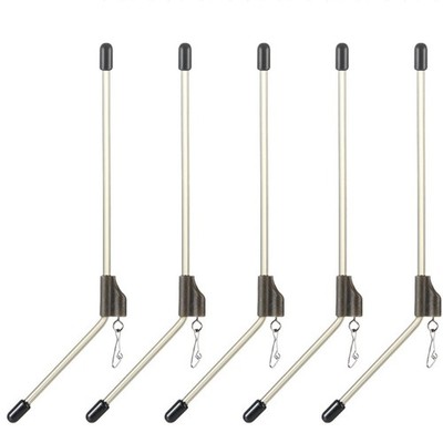 5 Stück Leger Boom Rig zum Karpfenangeln mit Anti- und Quick Setup Funktion