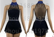 New Ice Figure Skating Dress Figure Skating Dress For Competition black