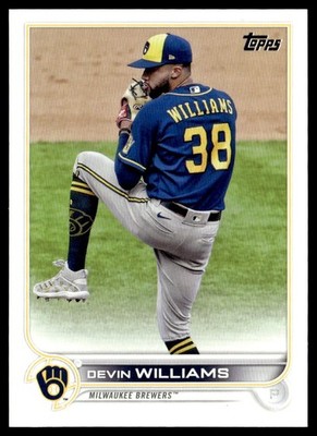 2022 Topps Devin Williams Milwaukee Brewers #26