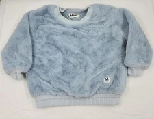 Molo Mariana Super Soft Pullover Sweater Iced Blue Kids Size 110 / 5 / 5T