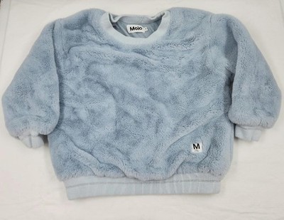 Molo Mariana Super Soft Pullover Sweater Iced Blue Kids Size 110 / 5 / 5T