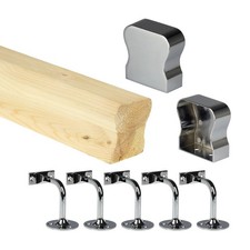 Pine HR Wall Mounted Handrail Kit – Complete Set for Safe & Stylish Support