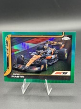 2025 Topps Chrome Formula 1 - F1 Cars Oscar Piastri #78 Teal Refractor /299