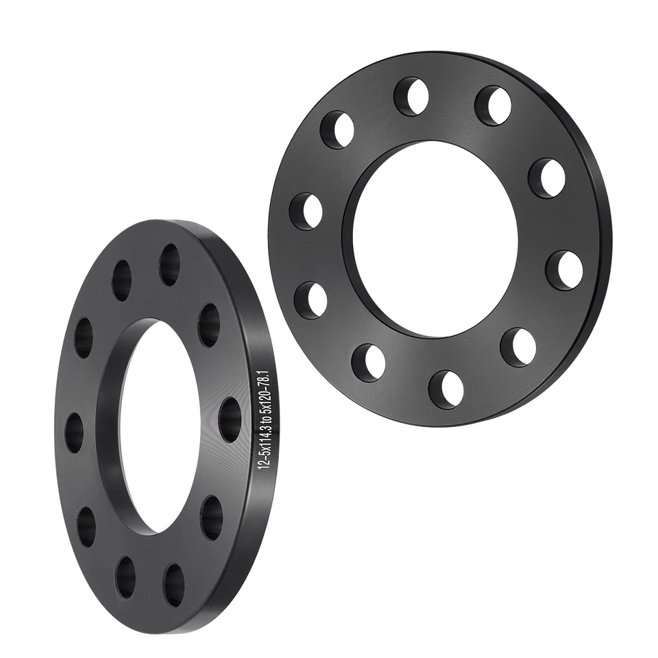 2x 5x4.5inch 5x120mm Wheel Spacers 1/2 inch For Lexus GS F 2016-2020 — 第 2/4 张图片