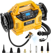 3x Faster Tire Inflatordeflator Compatible With Dewalt 20v Battery 160 Psi Cor 3x Faster Tire Inflatordeflator Compatible With Dewalt 20v Battery 160 Psi Cor