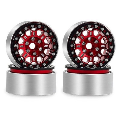 1.9 Beadlock Honeycomb Radnabe für 1/10 RC TRX4 SCX10 Axial D90 4102 （4Stk）