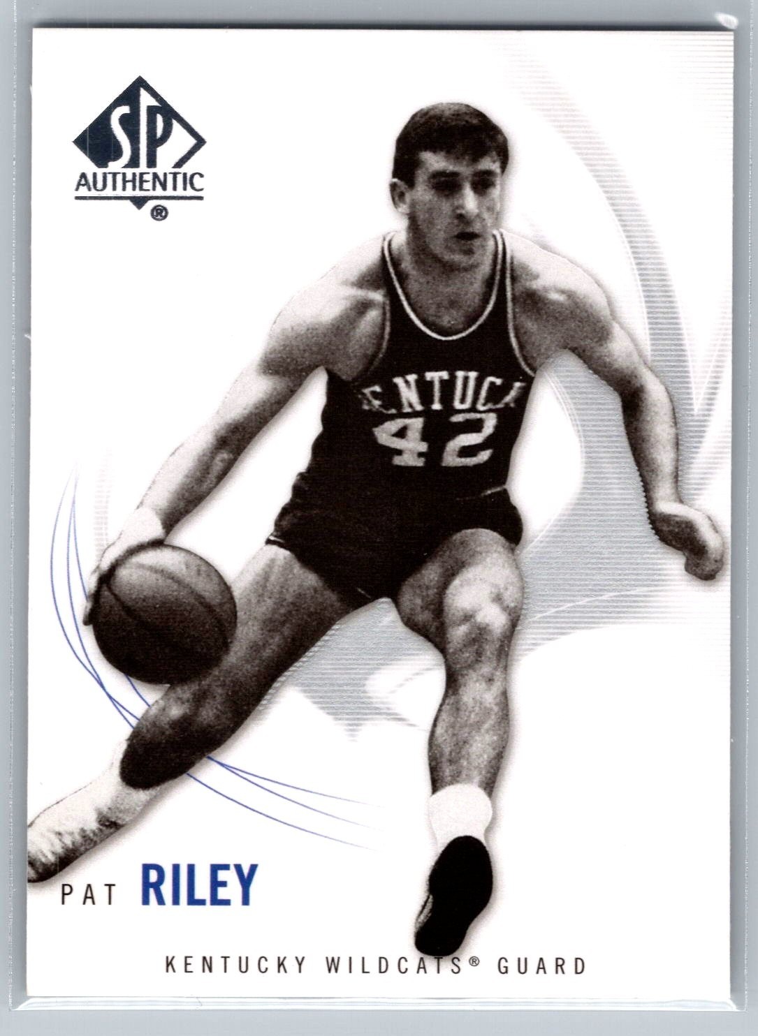 Pat Riley #65 Basketball Cards 2010 SP Authentic trading card — raw and PSA graded price guide