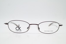 Vintage Glasses Calvin Klein 5302 250 Purple Oval Eyewear