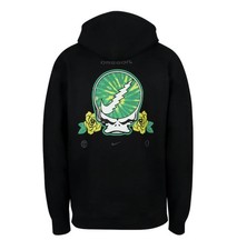 NWT 100 Authentic Nike Oregon Ducks LARGE Grateful Dead Sideline Hoodie RARE