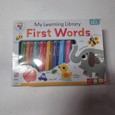 Books For Toddlers & Babies - Learning Library First Words & Animals - Gift