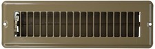  13641 Brown 2-1/4" x 10" Floor Register