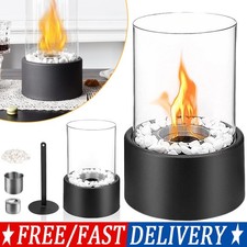 Tischkamin Tischfeuer Tragbare Tisch Kamine Rund Mini Kamin Balkon Garten Deko