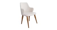 Stuhl StüHle Luxus Design Lehnstuhl Holz Polster Neu Modern Esszimmer MöBel Holz