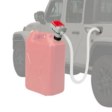 Electric Fuel Transfer Siphon Pump Battery Powered Gas Oil Water Liquid 2.4 GPM
