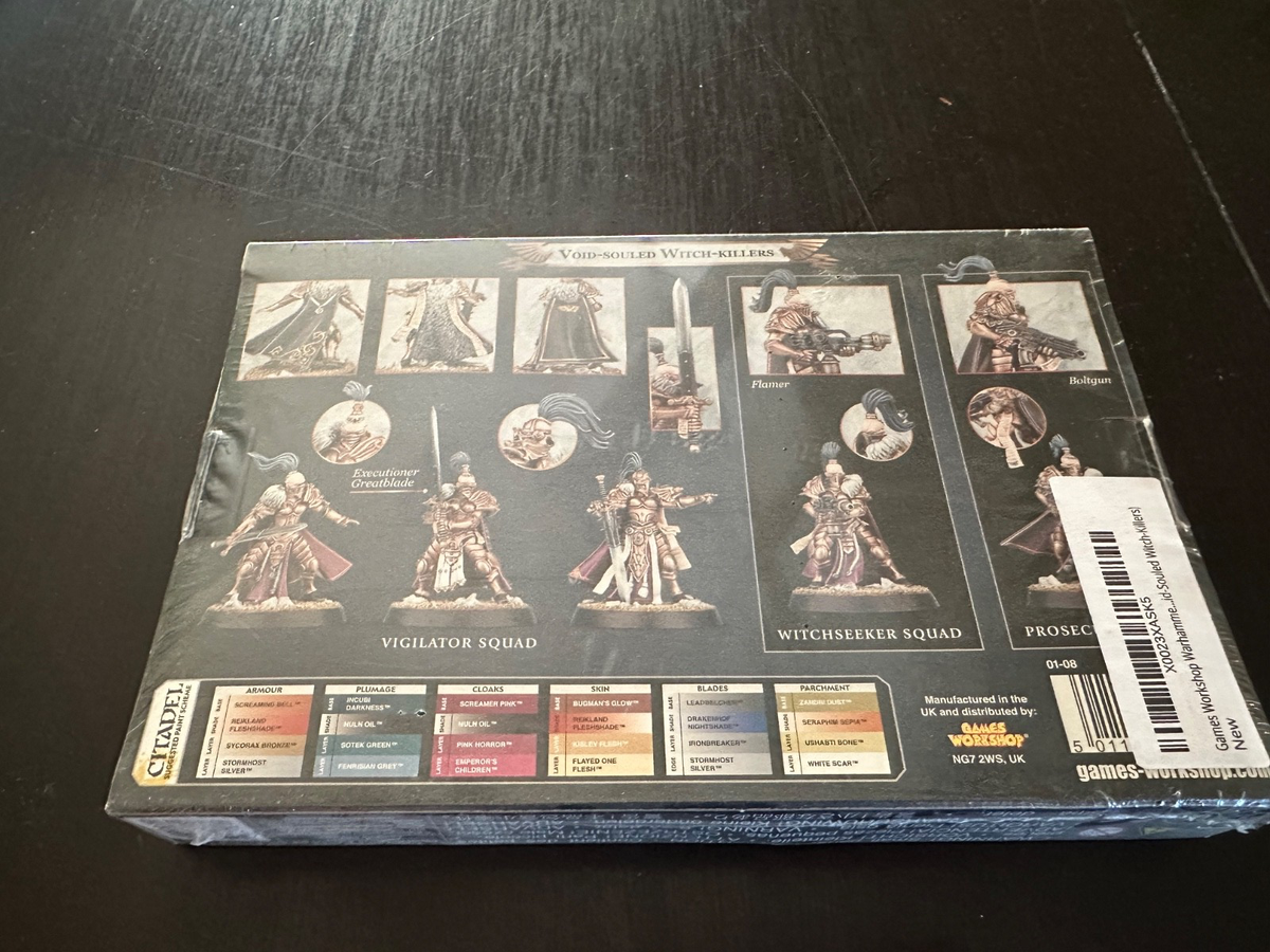 Warhammer 40k – Astra Telepathica Sisters Of Silence – Miniaturas Para Juegos De Estrategia – Figuras De Resina Para Coleccionistas