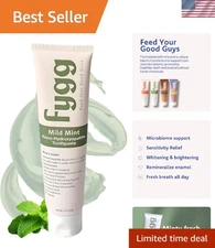 Eco-Friendly Nano Hydroxyapatite Toothpaste - 4oz Mild Mint for Whitening & Care