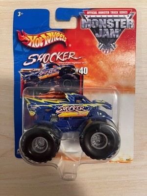 HOT WHEELS MONSTER JAM SHOCKER MOTORSPORTS #40 MONSTER TRUCK NEW