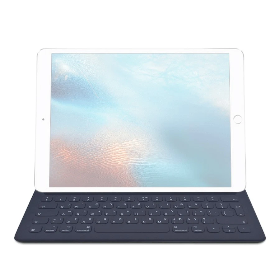 New Israeli Apple Smart Keyboard for iPad Pro 12.9" Gen 1-2 (Black) - A1636