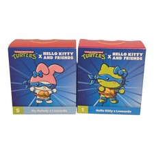 Happy Meal Turtles HELLO KITTY X LEONARDO 1 My MELODY X LEONARDO 5 Set